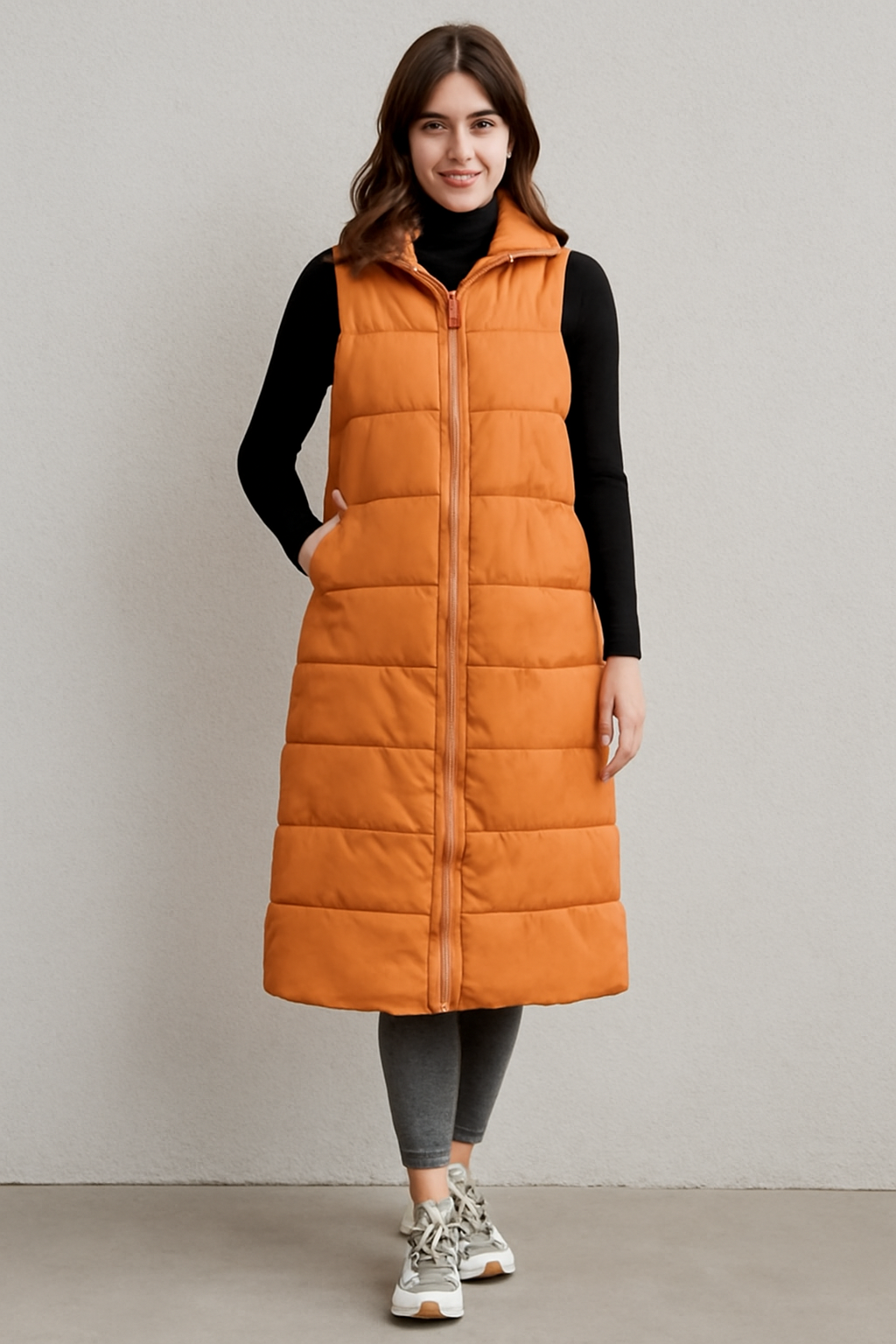 Shapely True™ Long Puffer Vest – Warmth Meets Style