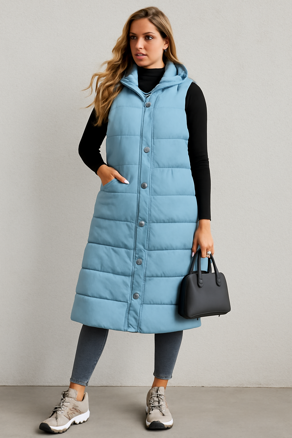 Shapely True™ Long Puffer Vest – Warmth Meets Style