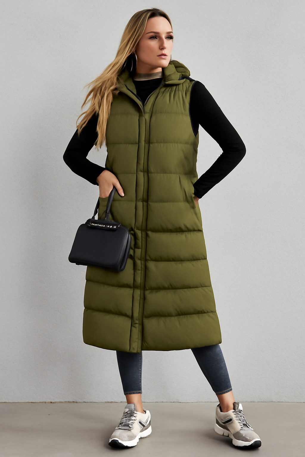 Shapely True™ Long Puffer Vest – Warmth Meets Style