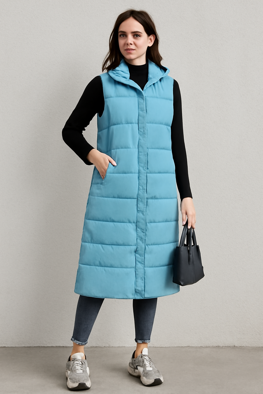 Shapely True™ Long Puffer Vest – Warmth Meets Style